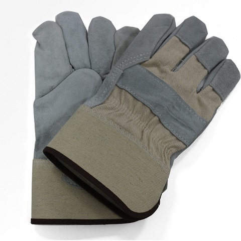 Full Palm Cow Split Leather Work Glove